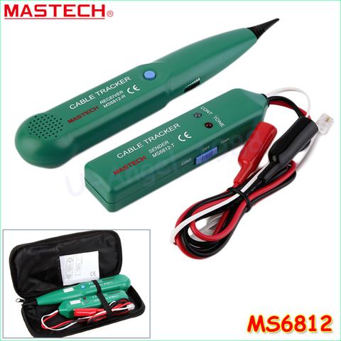 MASTECH MS6812 Telephone Phone Wire Network Cable Tester Line Tracker New ► Photo 1/4