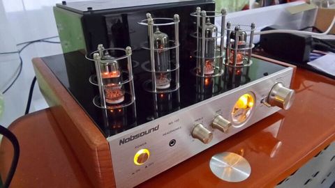 Output power 25W+25W Nobsound Ms-10d Tube Amplifier Class A tube amp amplifier HIFI Power Amplifier (Common classic version) ► Photo 1/6