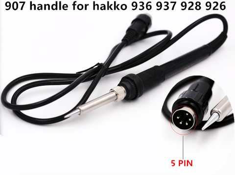 SZBFT Free shipping New 5 pin 907 soldering iron handle with A1321 ceramic Heater for Hakko 936/937/928/926 Soldering Station ► Photo 1/4