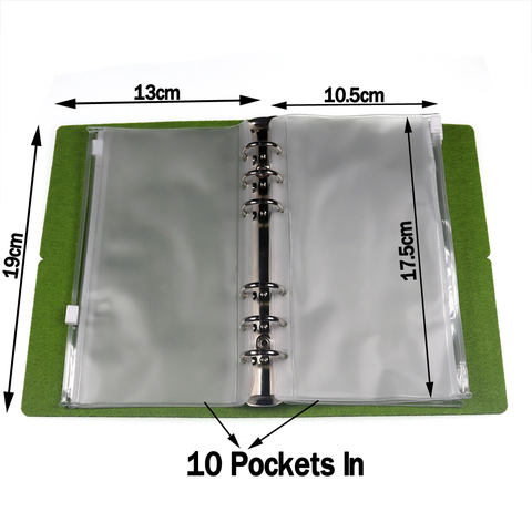 1Piece +10 Fishing Fly Accessory Wallet Removable Fly Line Holder inner Bags Fly Fishing Line Tippet Pocket Storage Bag ► Photo 1/6