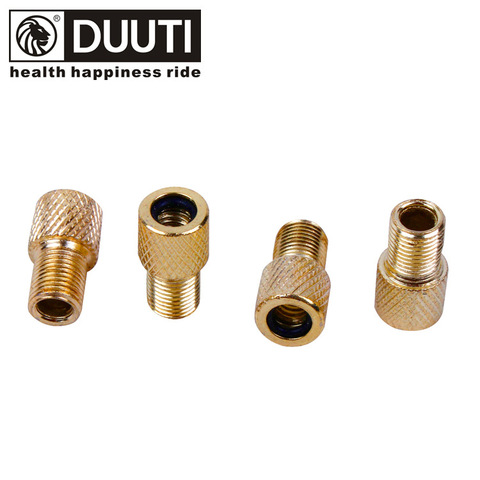 2pcs Pump Bicycle Convert Presta To Schrader Copper Bike Air Valve Adaptor Adapters Wheels Gas Nozzle Tube Cycling Tool ► Photo 1/5
