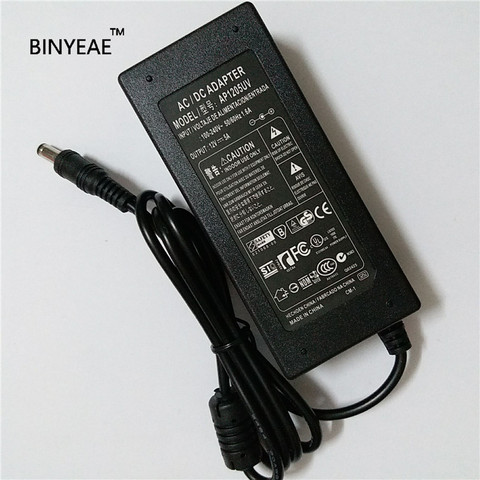 12V 5A AC Power Supply Adapter Charger For HP F1044B F1044A