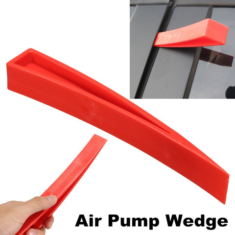 Automotive Plastic Air Pump Wedge Red Car Window Tools