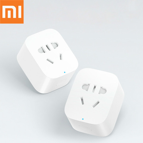 Original Xiaomi Smart Home Socket Plug Bacic bluetooth gateway Version Wireless Remote Socket Adaptor Power on and off for phone ► Photo 1/6