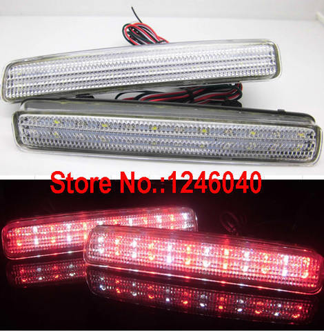 Crystal lens LED Rear bumper reflector light tail lamp stop light brake light for Toyota Spade Esquire NOAH/VOXY 80 Prius 40 ► Photo 1/5