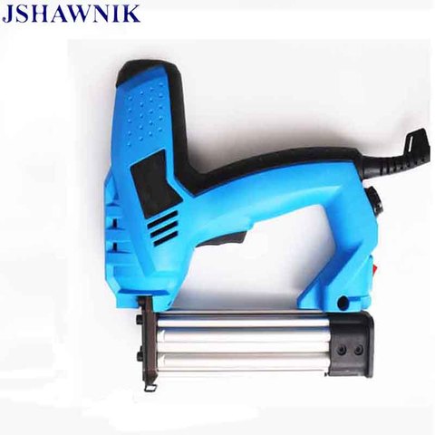 200V-240V Electric Staple Gun 2 In 1 Brad Nailer & Stapler Electric Nail Power Tool with 500 pcs nails for wood furniture ► Photo 1/4