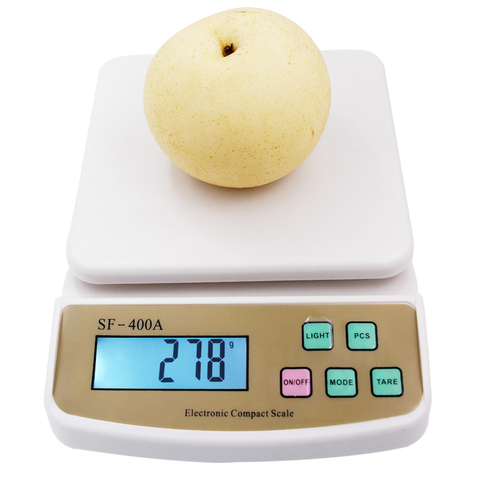 10kg 10000g 1g Precision Digital Electronic LCD display Kitchen Weight Weighing Scale balance with backlight 20% off ► Photo 1/6