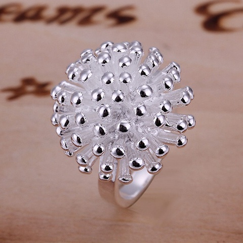 Beautiful cute design Silver color Rings for women lady party Fashion Jewelry Charm nice Holiday gifts Free shipping R001 ► Photo 1/1