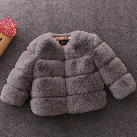2022 baby jacket / Kids coat / Baby girl faux fur  coat ► Photo 1/6