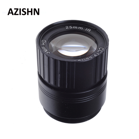 CCTV Lens 25mm IR 1/2.5 Inch 3MP F1.4 Fixed CS Mount Mega Lens 1080P HD For IP HDCVI SDI Camera IP Camera ► Photo 1/6