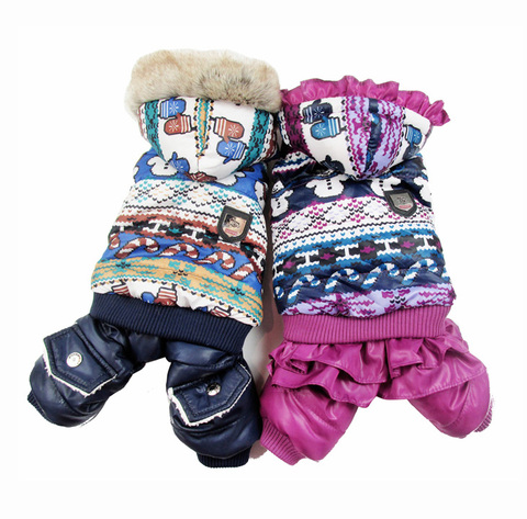 New Coming Hooded Thickness Pet Dogs Winter Coat With Snowman Printing Small Puppy New clothing For Dog ► Photo 1/6