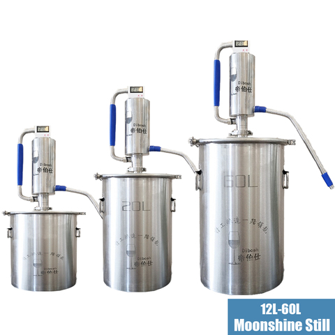 DIY Moonshine Still Alembic Spirits Alcohol Essential Oil Water Distiller Stainless Steel Wine Making Kit ► Photo 1/1