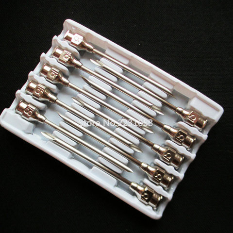 10PCS/LOT Size 18 Stainless Steel Hollow Needles Desoldering Tool For Electronic Components 10PCS/LOT ► Photo 1/1