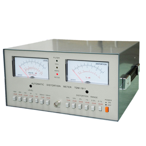 Professional Tester TDM-1911 Distortion Tester/ Meter 100mV~100V Scope: 0.01% - 30% TDM1911 ► Photo 1/6