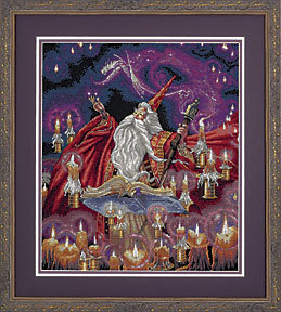 Top Quality Beautiful Lovely Counted Cross Stitch Kit Scarlet Wizard Magician dim 35141 ► Photo 1/1