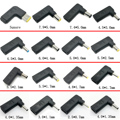 Laptop Charger Adapter Converter USB Type C Female Dc Power Jack to 7.4*5.0mm 4.5*3.0mm 5.5*2.5mm for Lenovo Asus Adapter Laptop ► Photo 1/6