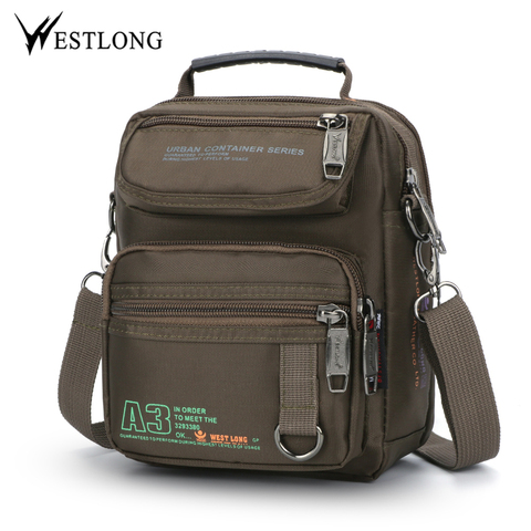 3707W  Men Messenger Running Bags Casual Multifunction Small Travel Bags Waterproof Shoulder Waist Packs Military Crossbody Bags ► Photo 1/6