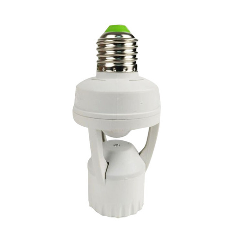 AC 110-220V 360 Degrees 60W PIR Induction Motion Sensor  IR infrared Human E27 Plug SocketBase Led Bulb light Lamp Holder  Hot ► Photo 1/6