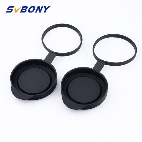 2 pieces Binoculars Protective Rubber Objective Lens Caps 42mm for Telescope with Outer Diameter 52-54mm W2590 ► Photo 1/6