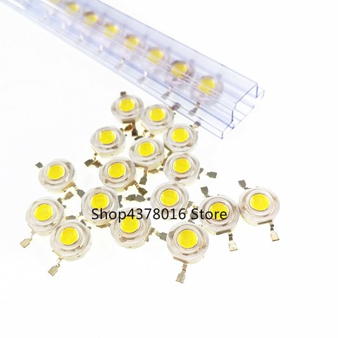 10 -1000 pcs Real Full Watt CREE 1W 3W High Power LED lamp Bulb Diodes SMD 110-120LM LEDs Chip For 3W - 18W Spot light Downlight ► Photo 1/1
