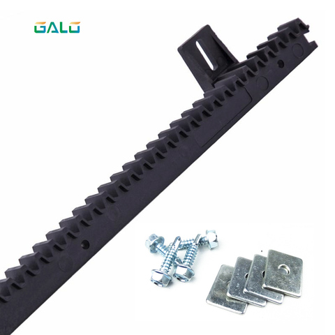 GALO nylon gear rack rail for auto sliding gate opener 1 m per pc 1 order ► Photo 1/4