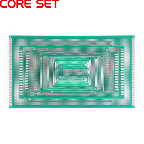 1pcs 2.54mm Pitch PCB Breadboard Double Side Prototype PCB Board Universal Printed Circuit Board for Arduino Glass Fiber ► Photo 1/6