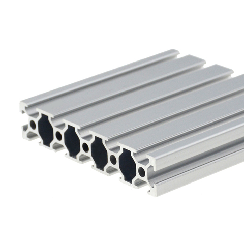1PC 20100 Aluminum Profile Extrusion 100-800mm Length European Standard Anodized Linear Rail for DIY CNC 3D Printer Workbench ► Photo 1/6
