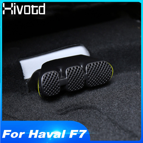 Hivotd For Haval F7 F7X 2022 Car Rear Seat Air Outlet Protective Covers Vent Dust-proof Anti-blocking Interior Trim Accessories ► Photo 1/6