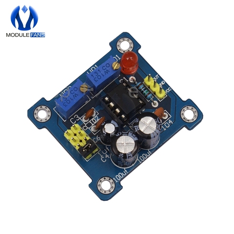 Adjustable NE555 Pulse Frequency Adjustable Module Duty Cycle Module Square Wave Signal Generator DIY Kit BOARD ► Photo 1/1