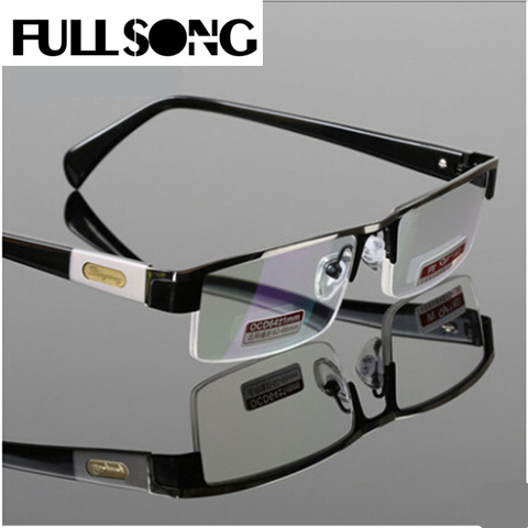 FULLSONG Titanium Alloy Antirrflective coated with box Senator oculos gafas de lectura business reading glasses ► Photo 1/6