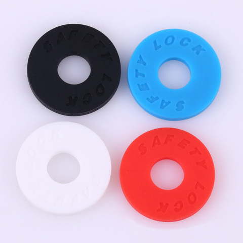 2pcs Guitar Strap Block Rubber Safety Lock Washer Acoustic Electric Guitar Bass Ukulele Accessories ► Photo 1/6