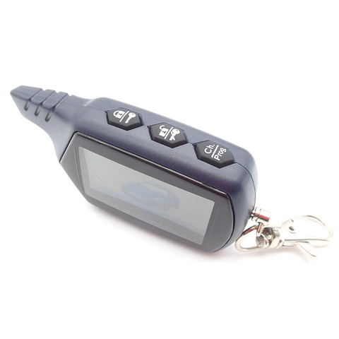 B9 Starline B9 LCD Remote Controller For Two Way Car Alarm Starline B9 Twage Keychain Russian Version ► Photo 1/3