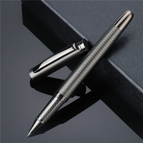 1 PC High Quality Ballpoint Pen Metal Business Writing Signing Calligraphy Pens Gift Box Office School Stationary Supplies 03733 ► Photo 1/6