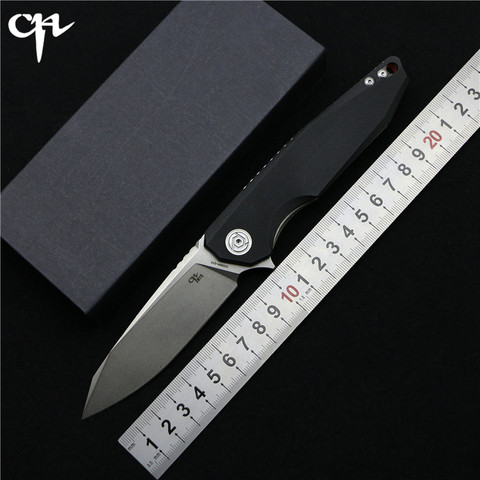 good quality CH3004 Flipper folding knife D2 Blade ball bearings G10 handle outdoor camping hunting fruit pocket knives EDC tool ► Photo 1/1