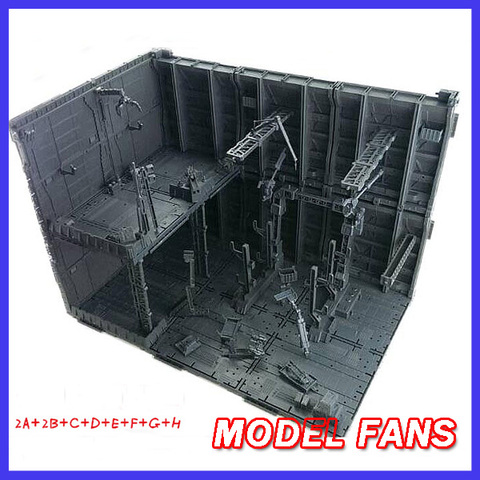 MODEL FANS IN-STOCK CG MODEL MG HG PG A-J set gundam Assembly display Machines Nest Action Chain Base figure toy gift ► Photo 1/6