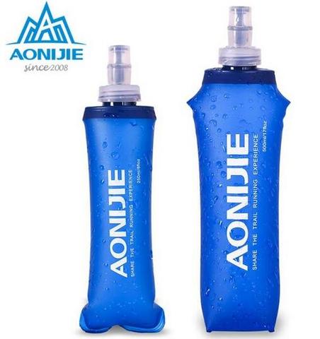 AONIJIE Silicone Water Bag Outdoor Sport Camping Climbing Folding Water Bags 170ml 500ml 250ml Drink Cycling Travel Bottles ► Photo 1/6