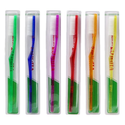 6x Nano Dental Care Premium Hard Toothbrush Bristle Tooth Brush Set For Adult Tooth Brush for Travel Teeth Whitening Tools ► Photo 1/6