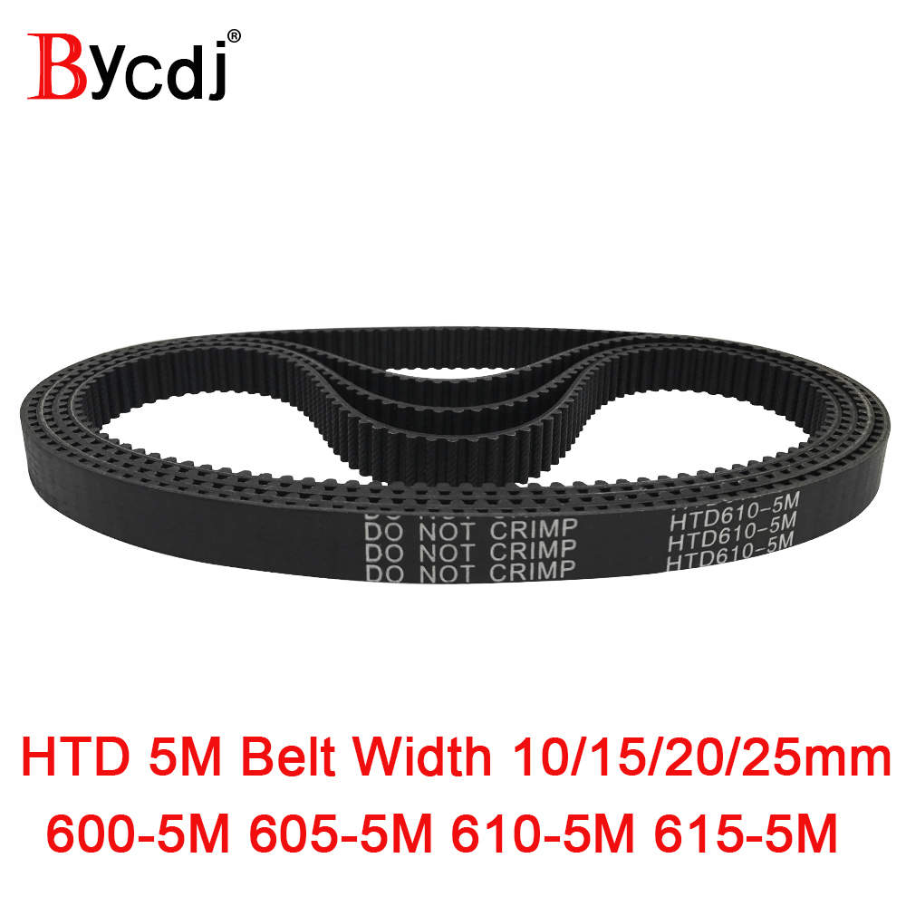 5M-550, 25mm width HTD 5M Close Loop Pulley Timing Belt Pitch 5mm Perimeter 550mm Width 25mm
