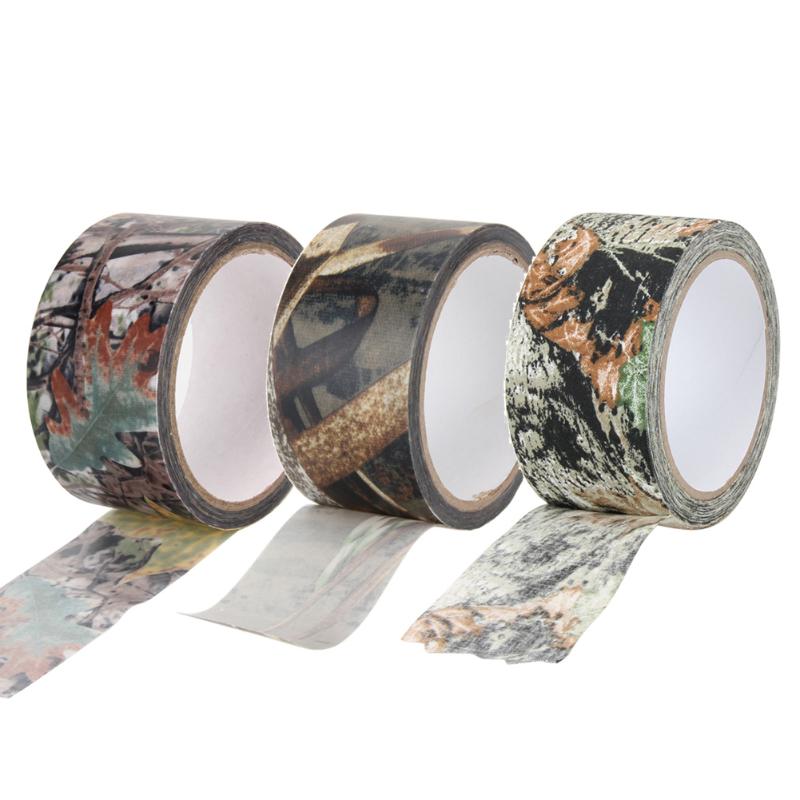 5m Outdoor Camo Gun Hunting Waterproof Camping Camouflage Stealth Duct Tape Wrap 