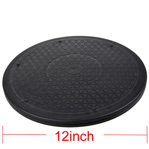 12'' Diameter Heavy Duty 360 Rotation Swivel Stand With Steel Ball Bearings for Big Screen TV/Monitor/Turntable/Lazy Susan ► Photo 1/3