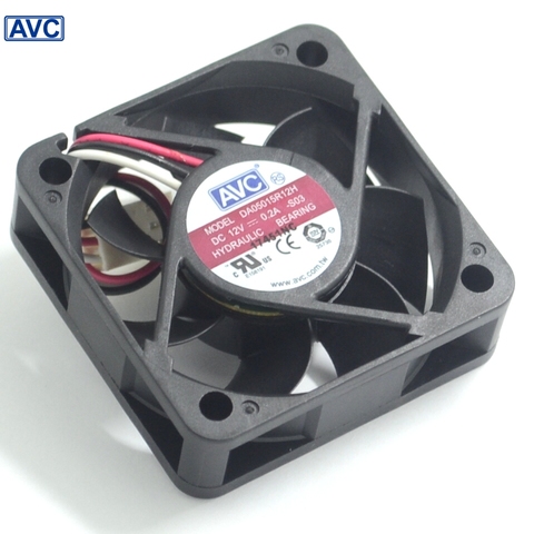 AVC DA05015R12H 5015 50*50*15 mm 50mm 12V case cooling fans 0.20A PWM computer pc cooler ► Photo 1/6