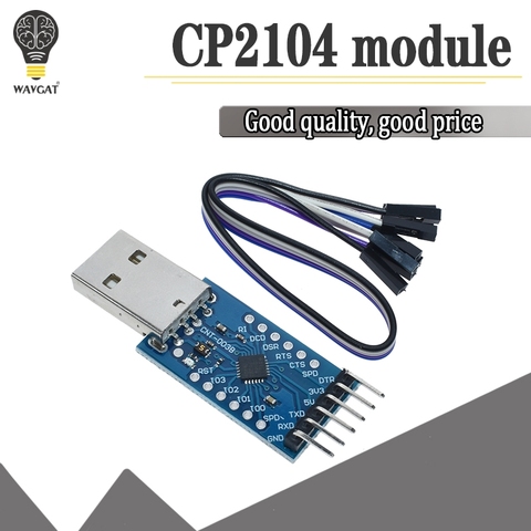 USB 2.0 to TTL UART 5PIN Module Serial CP2104 STC Converter PRGMR Replace CP2102 