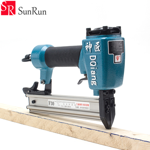 Upholstery furniture industry pneumatic tools air nail guns  F30 woodworking nail gun used with air compressor ► Photo 1/2