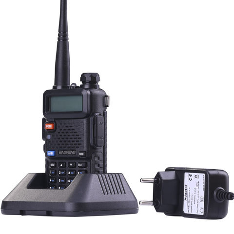 BaoFeng UV-5R Walkie Talkie Professional CB Radio Baofeng UV5R Transceiver 128CH 5W VHF&UHF Handheld Hunting+USB program cable ► Photo 1/1