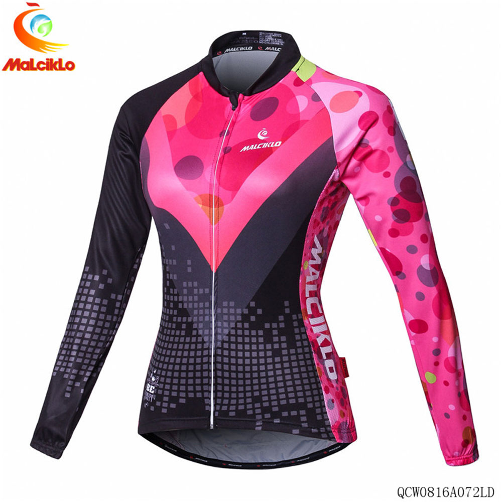 Women's Long Sleeve Cycling Shirt Lady Lightweight Sport Riding