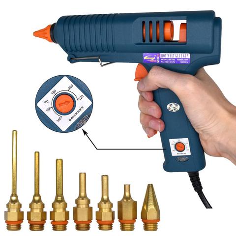 150W Hot Melt Glue Gun with Temperature Control for Home DIY Industrial Manufacture Use 11mm Glue Sticks Pure copper nozzle ► Photo 1/6