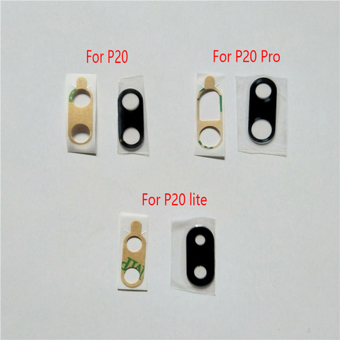1 piece -2pcs/lot Back Camera Glass For Huawei P20 Lite Pro Rear Camera Glass Lens with Glue Replacement Parts ► Photo 1/3