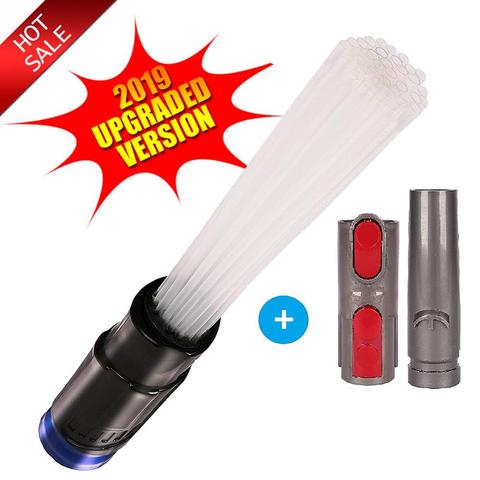 Cleaning Tool Attachment Brush Adaptor Set for Dyson V8 V10 V6 DC35 DC61 DC62 Vacuum Cleaner Dust Daddy Multi-functional Tool ► Photo 1/6