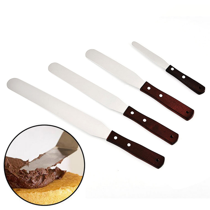 Professional Cake Decorating Tools - 6, 8 & 10 Stainless Steel Butter  Cake Icing Spatula Variety Set
