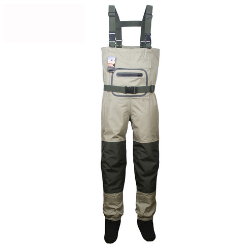 Fly Fishing Waterproof Breathable Waders  Neoprene Stocking Foot Chest Waders  for Men and Women ► Photo 1/6